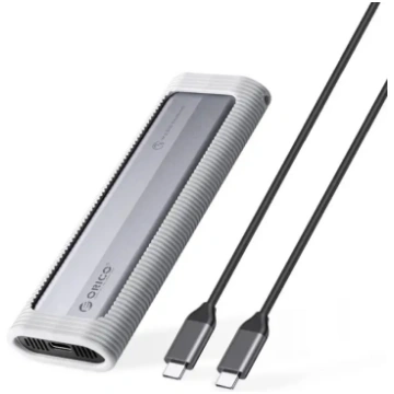 Orico AXM2F M.2 SATA SSD korpuss USB-C – pelēks
