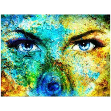 Puzzle The Wolf Woman 2000 Grafika