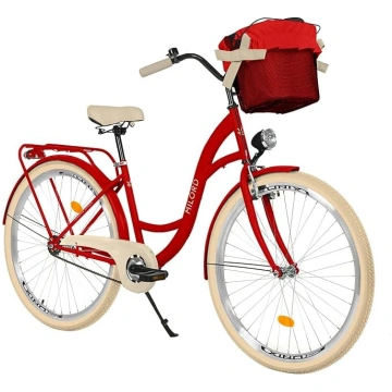 Komfortabls velosipēds Pilsētas velosipēds ar groz