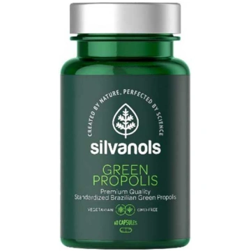 Silvanols GREEN PROPOLIS zaļais propoliss 60 kaps