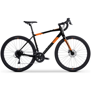 Velosipēds Tabou Gravo 2.0 black-orange-XL