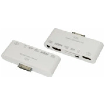 AV adapteris 6 in 1 savienošanai MicroSD, SD, 3.5 