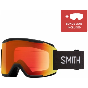SMITH Squad Black Chromapop Everyday Red Mirror br