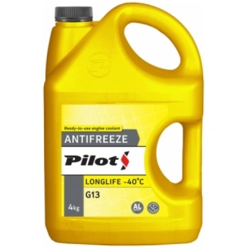 Antifrīzs dzeltens 4kg -40C Pilots