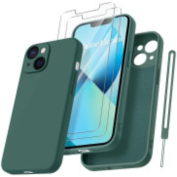 Qasyfanc iPhone 13 Mini silikona mobilā tālruņa vā