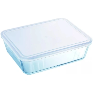 Pyrex taisnstūra stikla cepamtrauks 1.5L