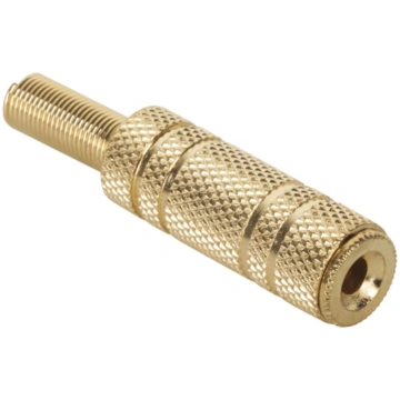 Audio Jack 3.5mm Socket | Female | Stereo | Gold M