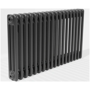 3 kolonnu horizontāls radiators 500 x 830 mm, krās