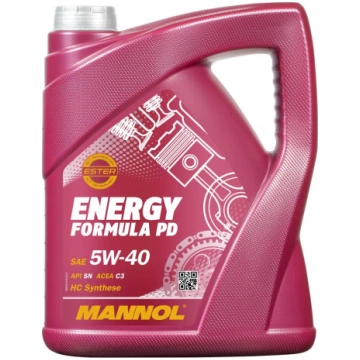 MANNOL ENERGY FORMULA PD 5W40 5 litri