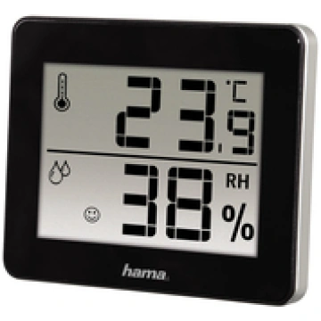 Hama Termometr/Higrometr TH-130 black 00186361 ( 4