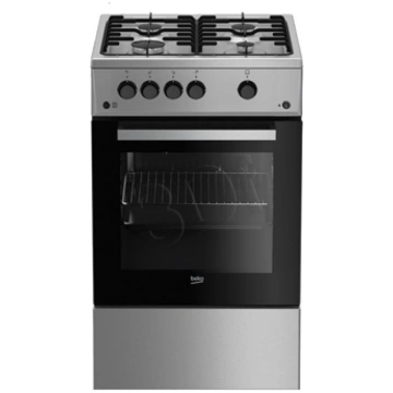 Beko FSG52020FX cooker Freestanding cooker Gas Ino