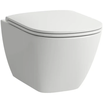Laufen Lua - Piekaramais tualetes pods, Rimless, L