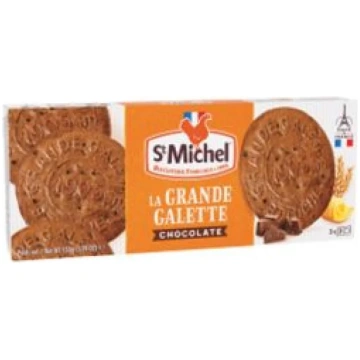 Cepumi sviesta šokolādes Galettes, 150g, St Michel