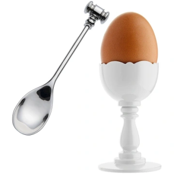 Olu trauciņš Dressed ar karotīti balts Alessi