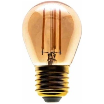 Kvēlspuldze 4w 33w g45 e27 amber warm 10gab Siriju