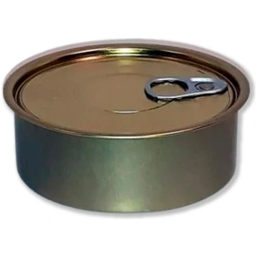 Бaнкa кoнcepвнaя c кpышкoй 240г №3