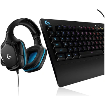 Logitech G 213 Prodigy spēļu tastatūra, RGB apgais