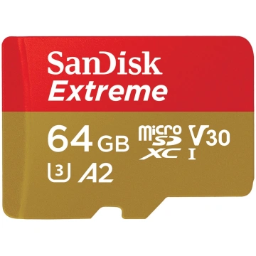 SanDisk Extreme - flash memory card - 64 GB - micr