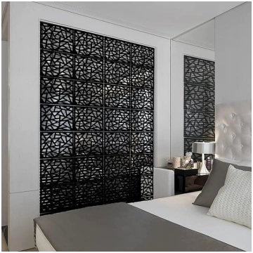 12 Pieces DIY Room Divider Screen Plastic Hanging 