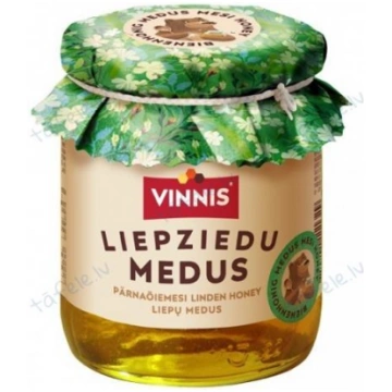 Liepu ziedu medus 0.5 kg, Vinnis