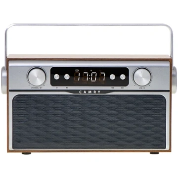 Camry Bluetooth Radio CR 1183 16 W AUX in Wooden