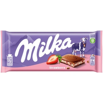 Milka Strawberry 100g