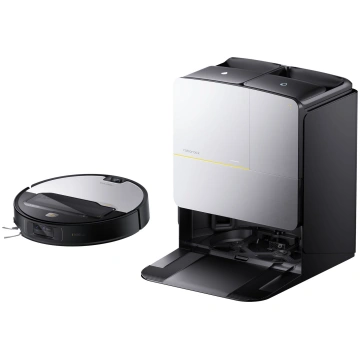 Roborock Saros Z70 Black and Silver Cleaning Robot