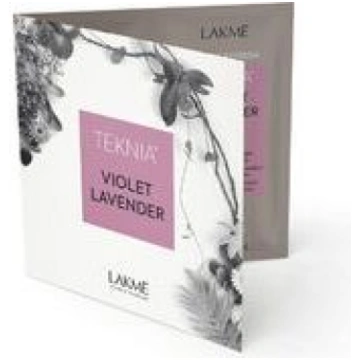 Lakme TEKNIA DUO SACHET VIOLET LAVENDER - Violetu 