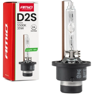 Ksenona spuldze D2S 5500K LONG LIFE AMIO-01973 019