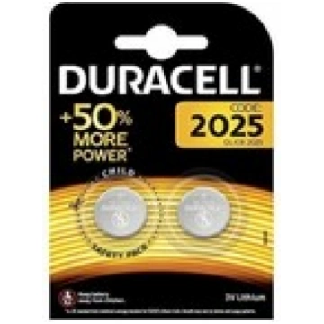 DL/CR 2025 Batteries - 2 Pack Duracell