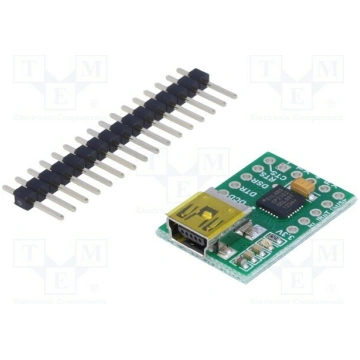 Module robotics: converter; USB-UART; USB B mini; 