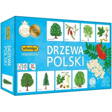 Adamigo Gra Memory - Drzewa Polski GXP-913791 (590