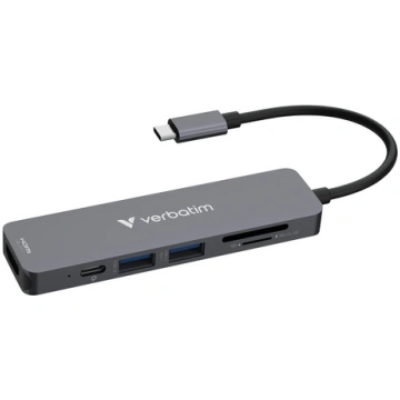 USB-C Verbatim Essentials Multiport HUB 6-Port w/c