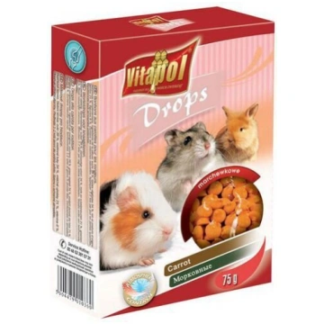 Vitapol Pilieni grauzējiem - burkāns 75g