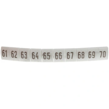 Marķieris Dk2/z5 /61-70/ 100 gab. Nav norādīts