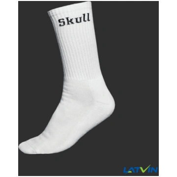 SKULL Padel zeķes baltas (1 pāris)