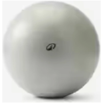 Mīkstā bumba pilates nodarbībām, 240 mm diametrs, 