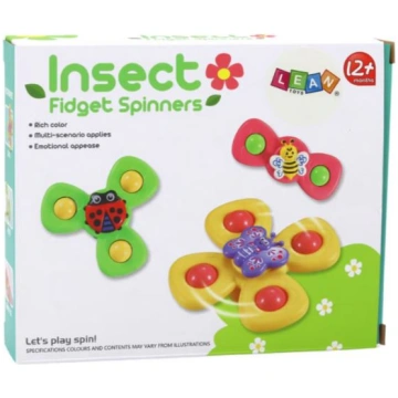 LEAN TOYS interaktīvais komplekts ar spineriem — P