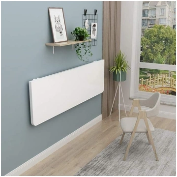 White Folding Wall Table, Desk, Wall Folding Dinin