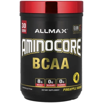ALLMAX, AMINOCORE™ BCAA, Pineapple Mango, 0.76 lbs