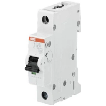 ABB automātiskais slēdzis 1P C16A 6kA (Icn) ProM C