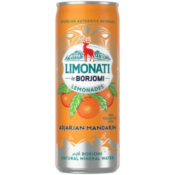 Limonāde ar adžārijas mandarīnu garšu 0.33l CAN, B