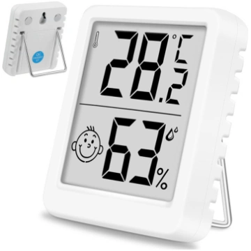Digitālais termometrs mini meteoroloģiskā stacija 