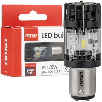 LED spuldze LumiTec BAY15D P21/5W 12V FULL CANBUS 