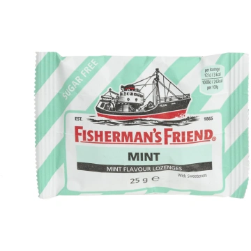 Fisherman"s Friend, bezcukura piparmētru garšas pa