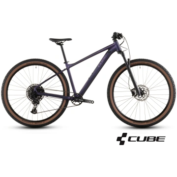 CUBE ATTENTION SLX 29 purplegalaxy´n´black kalnu v