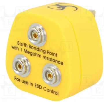 070-0011; Earthing plug; ESD; Features: three10mm 