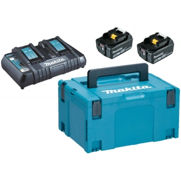 Makita LXT® Lādēšanas komplekts - 18V • BL1850B x2