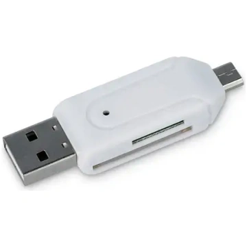 Forever USB + Micro USB Card Reader SD + MicroSD W