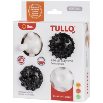 Tullo Sensory balls Day&Night 4 pcs., 461